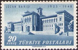 Stamp, Conference Building, Turkey,  