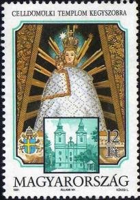 Stamp, Celldömölk, Hungary,  , Religion