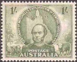Stamp, Thomas Mitchell, Australia,  