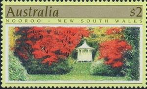Stamp, Nooroo, New South Wales, Australia,  , Gardens