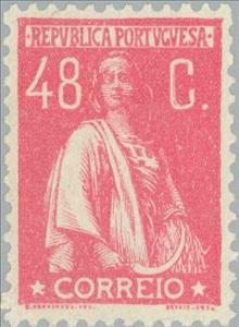 Stamp, Ceres, Portugal,  , Mythology, Gods and goddesses