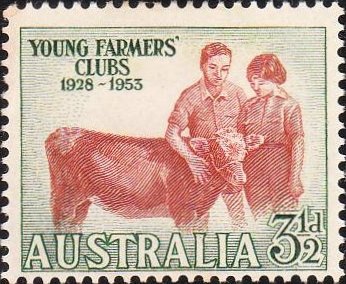 Farmers & Calf
