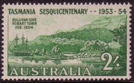 Stamp, Sullivan Cove, Australia,  