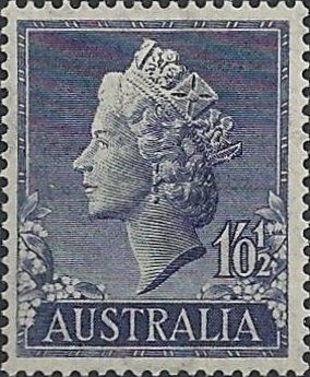 Stamp, Queen Elizabeth II, Australia,  , Queens