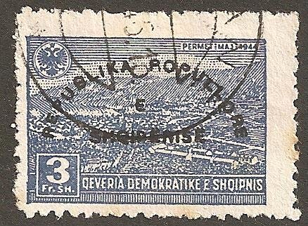 Reissue of No. 384 with Overprint