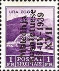 No. 224 with Overprint