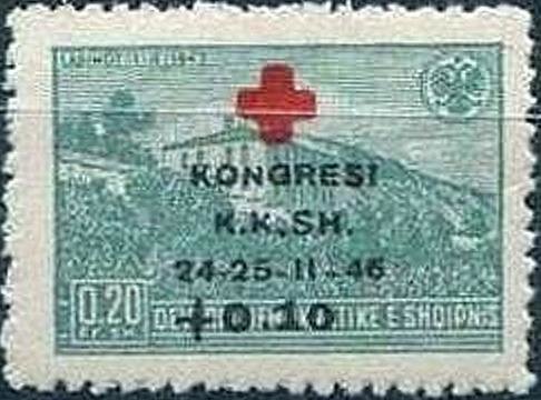 No. 379 with Overprint in two Colours