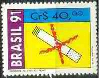 Stamp, Drugs Combat, Brazil,  