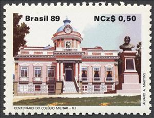 Stamp, Century Mility School RJ, Brazil,  , Military Forces