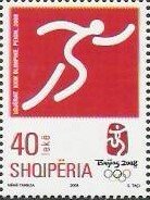 Stamp, Sprint, Albania,  , Sport, Olympic Games
