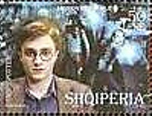 Harry with Hermione and his Friends