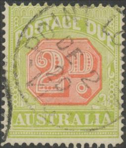 Stamp, Figure Bicolor, Australia,  