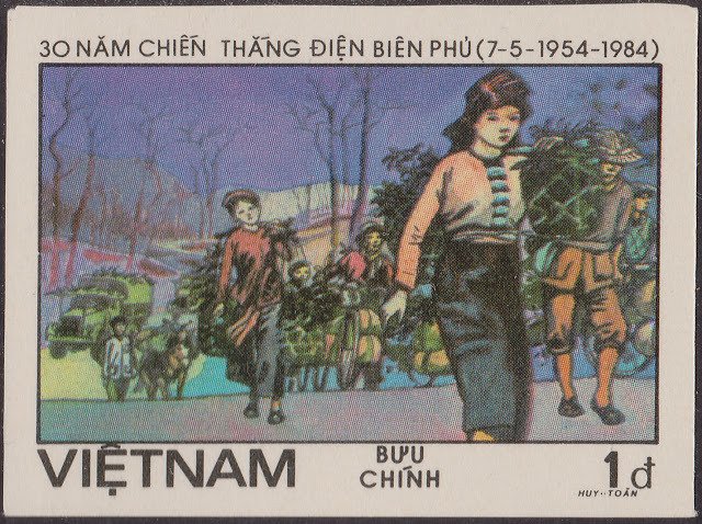 Civilians carrying provisions