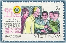 President Ho Chi Minh with munitions workers