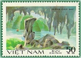 Stamp, Con-gai Cave, Vietnam,  , Landscapes, Caves, UNESCO World Heritage Sites