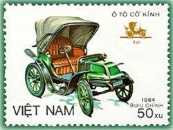 Stamp, Old Automobiles, Vietnam,  , Cars