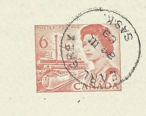 Stamp, Queen Elizabeth II, Canada,  