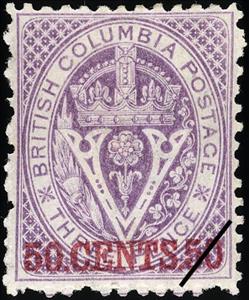 Stamp, Seal of British Columbia, Canada,  