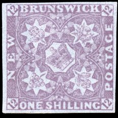 Stamp, Crown and flowers emblematic, Canada,  