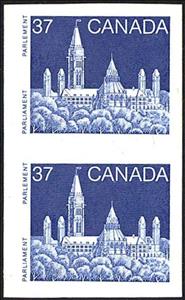 Stamp, Parliament, Canada,  