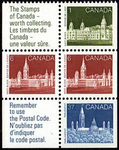 Booklet, Parliament, Canada,  , Government Buildings