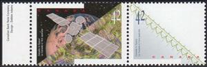 Stamp, Space Shuttle Over Canada, Canada,  