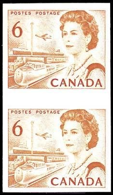 Se-tenant, Queen Elizabeth II, Canada,  