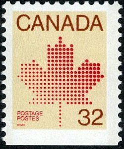 Stamp, Maple Leaf, Canada,  