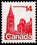 Stamp, Parliament, Canada,  