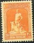 The Legendary Blacksmith and his Gray Wolf (arabic letters)