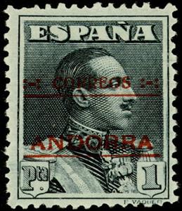 Stamp, Overprint, Andorra, Spanish Administration,  , Heads of State