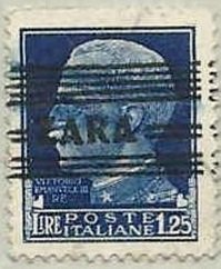 Lined Italian Overprints