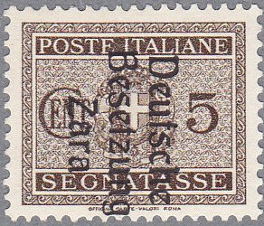 Postage Due Issues Overprints - "Deutsche Besetzung Zara"