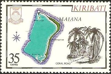 Maiana,Coral Road