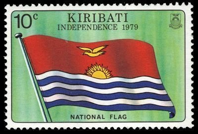 Stamp, Kiribati Flag, Kiribati,  , Flags
