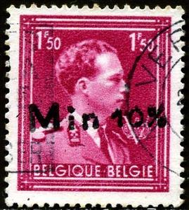 Stamp, King Leopold III (1901-1983), Belgium,  , Heads of State, Uniforms, Kings