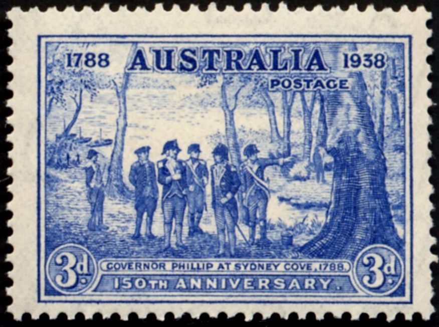 Governor Phillip at Sydney Cove