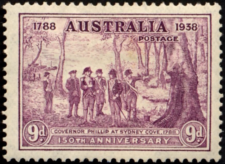 Governor Phillip at Sydney Cove