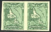 Stamp, Map of Newfoundland, Newfoundland,  