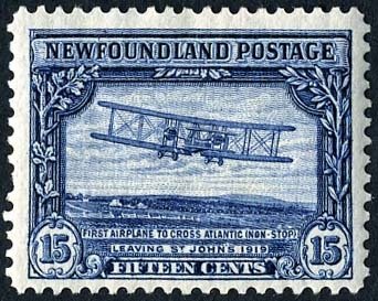 First nonstop, transatlantic flight