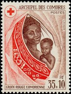 Stamp, Commorienne, Comoros,  