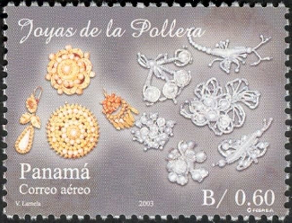 Jewels of the Pollera - Tembleques and Chains