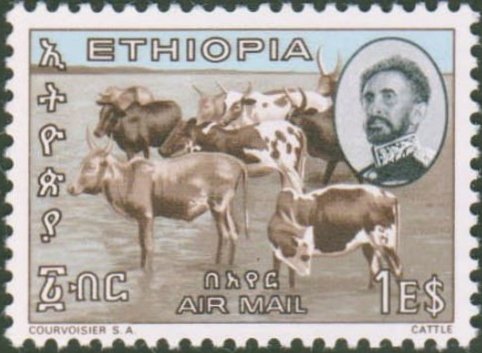 Emperor Haile Selassie, Cattle (Bos primigenus taurus)