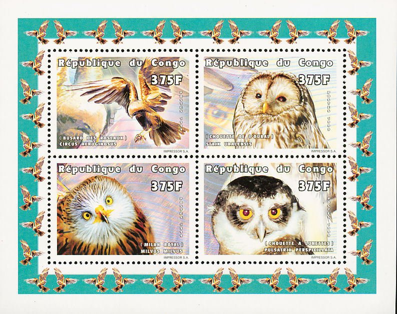 Birds of Prey - MiNo. 1625-28