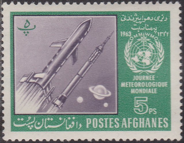 Rockets in space