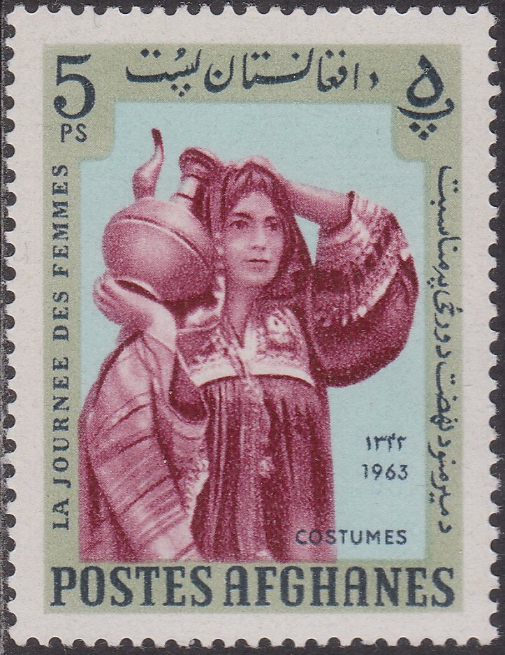 Woman in national costume