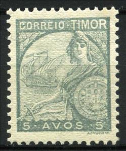 Stamp, Portugal and Sao Gabriel, East Timor,  , Ships, Famous People, Sailing Ships