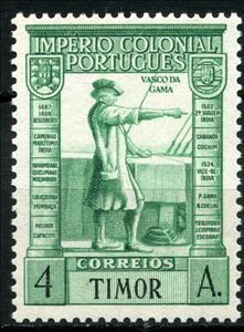 Stamp, Vasco da Gama, East Timor,  