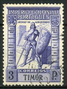 Stamp, Afonso de Albuquerque, East Timor,  