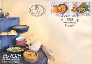 Europa - Gastronomy FDC A